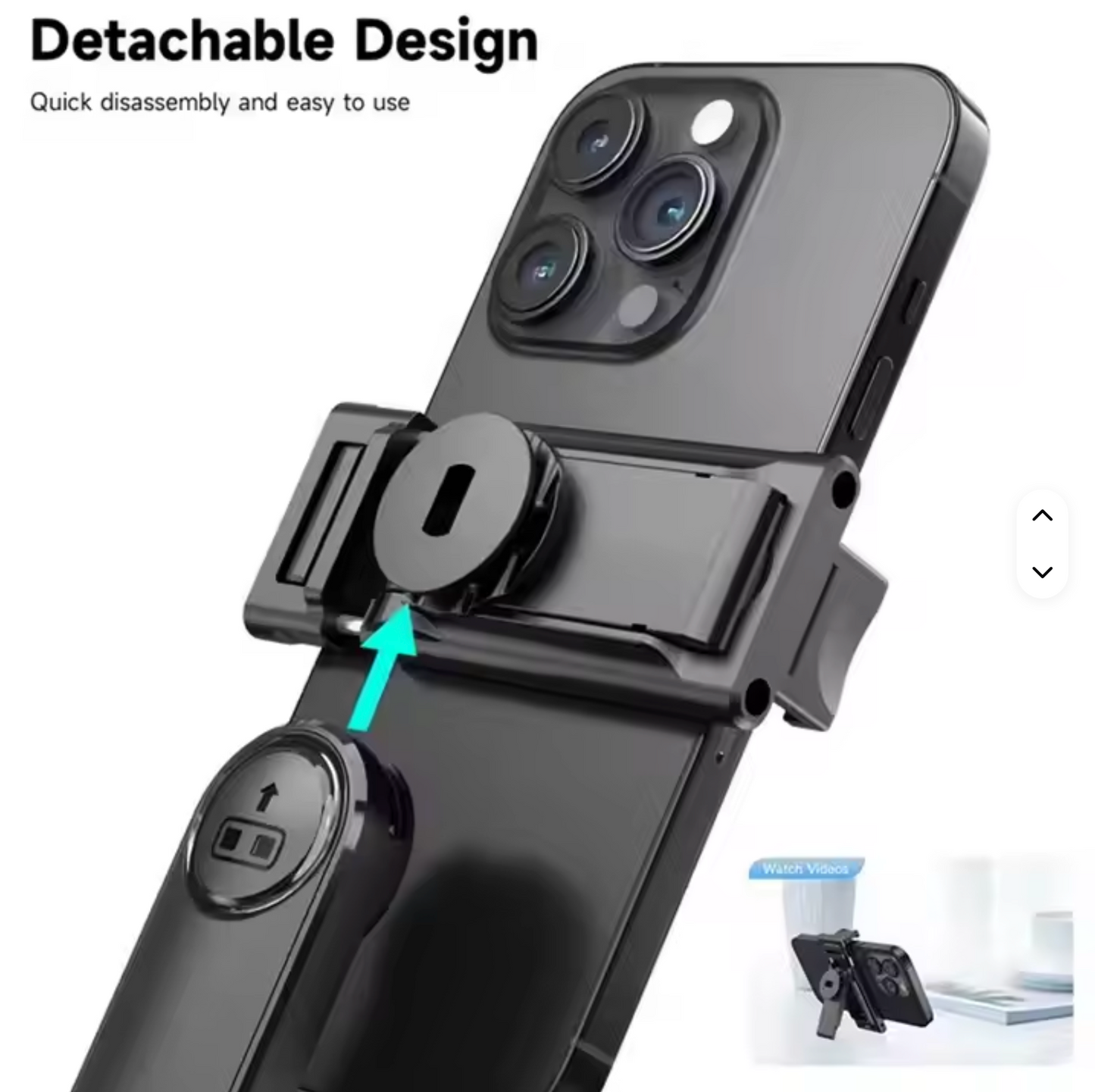 C17 - Nordic Smarts - AI Face Tracking Tripod – Perfekt for YouTube,TikTok & Reels