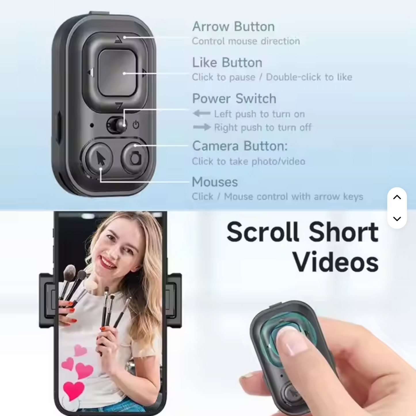 C17 - Nordic Smarts - AI Face Tracking Tripod – Perfekt for YouTube,TikTok & Reels