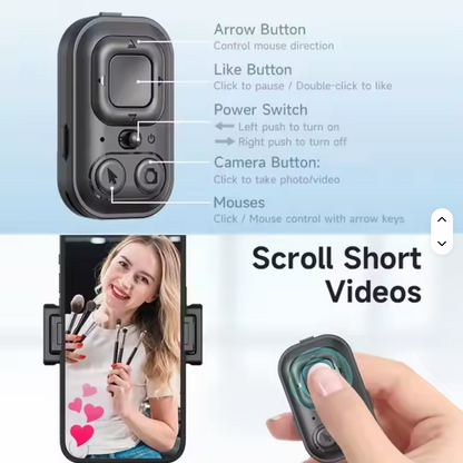 C17 - Nordic Smarts - AI Face Tracking Tripod – Perfekt for YouTube,TikTok & Reels